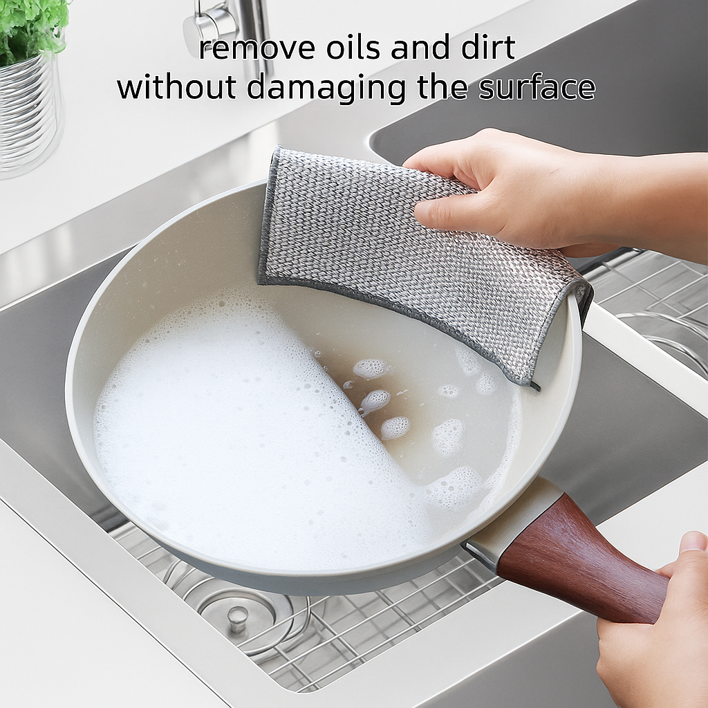 Heavy Duty Metal Mesh Scrubbing Cloths (15 Pack)